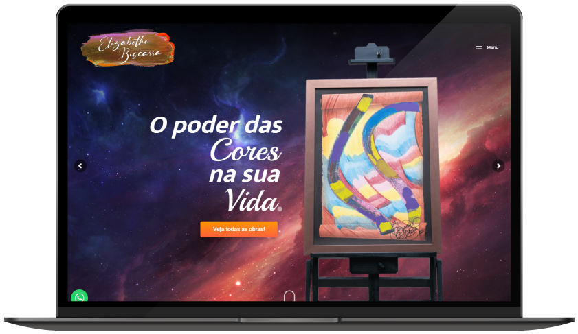 Notebook Website para artista quântico - Notebook