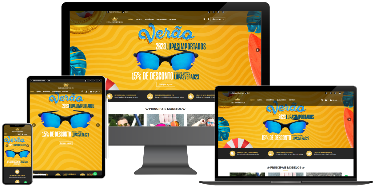 hypelab-portfolio-lupas Loja virtual para ótica especializada em óculos de sol